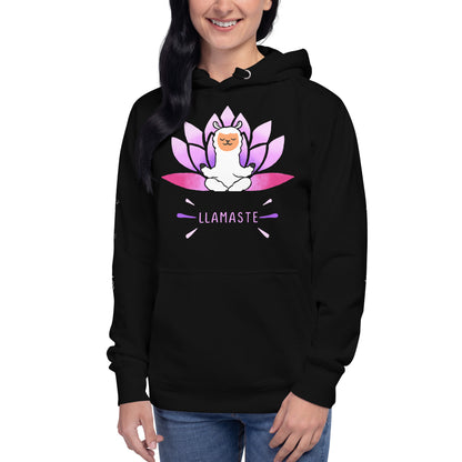 Purple Lotus Llamaste Hoodie