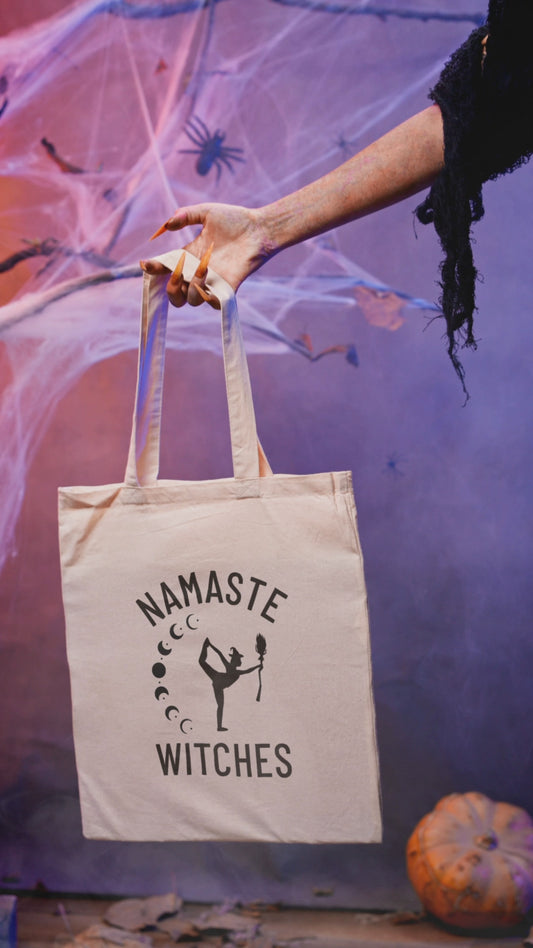 Hocus Pocus Lotus Tote Bag